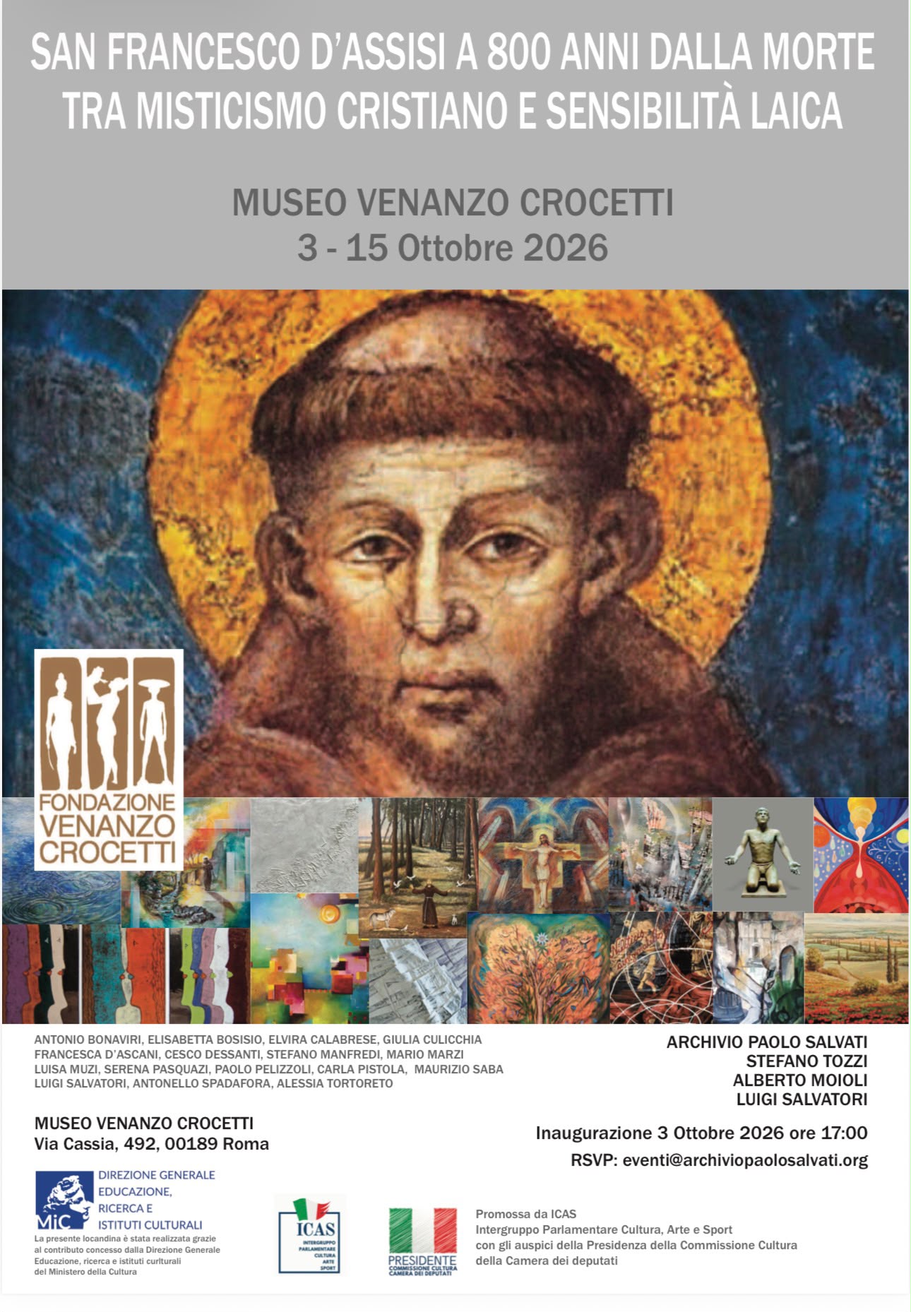 SAN  FRANCESCO  D'ASSISI A  800  ANNI  DALLA  MORTE  TRA  MISTICISMO  CRISTIANO E SENSIBILITA' LAICA