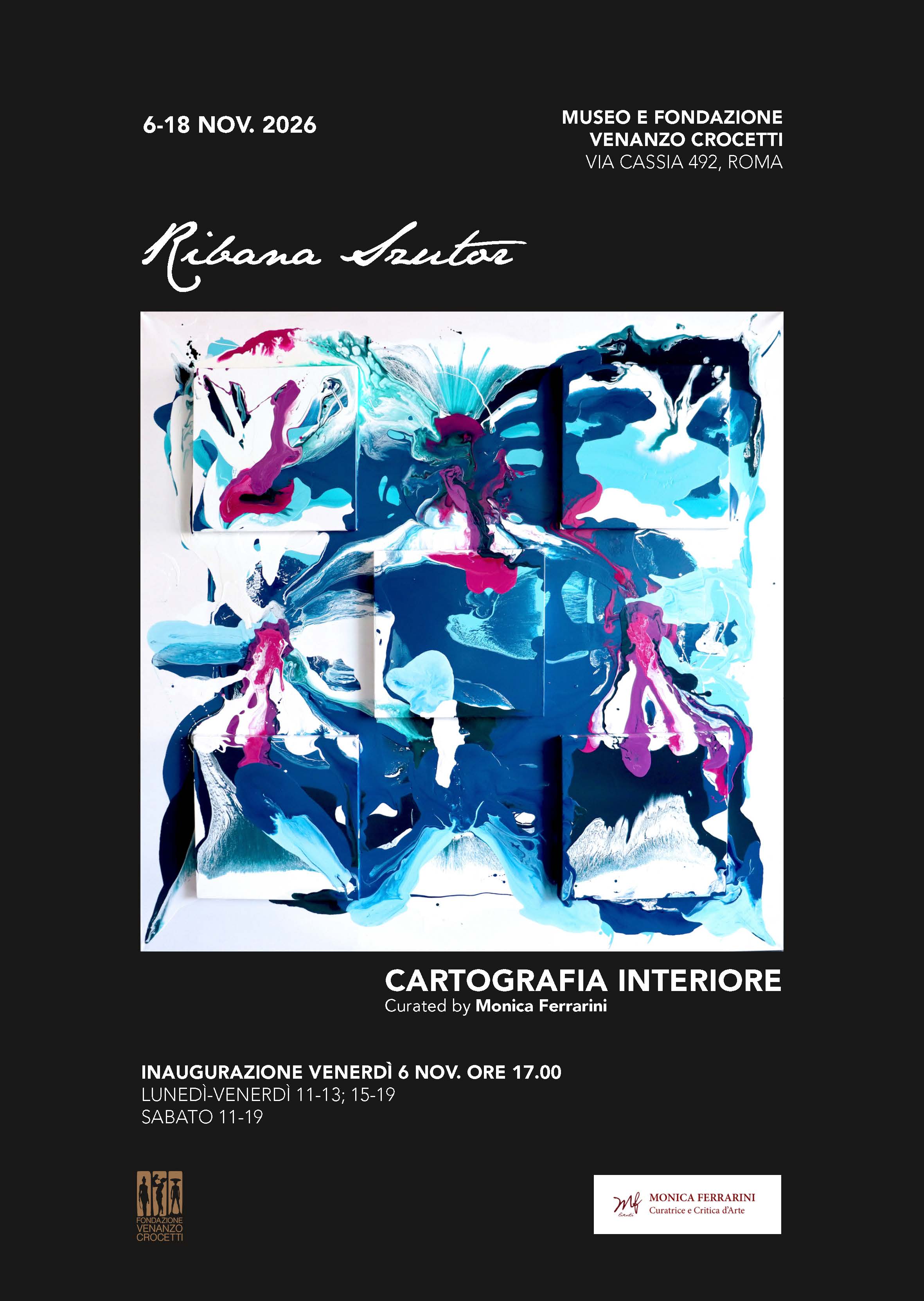 CARTOGRAFIA INTERIORE. Mostra personale di RIBANA SZUTOR
