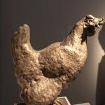 Gallina, 1931, bronzo esposto al Museo Crocetti