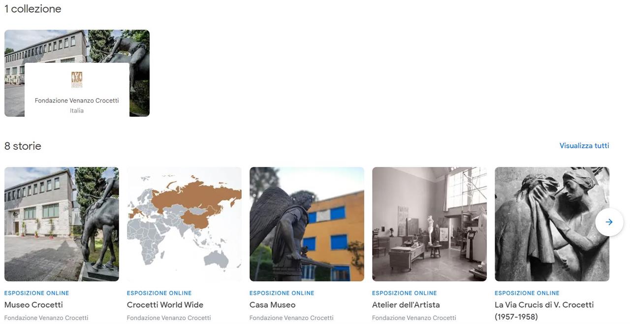 La Fondazione “Venanzo Crocetti” insieme a Google Arts &Culture porta online le opere di Crocetti