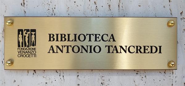 FONDO BIBLIOTECA ANTONIO TANCREDI