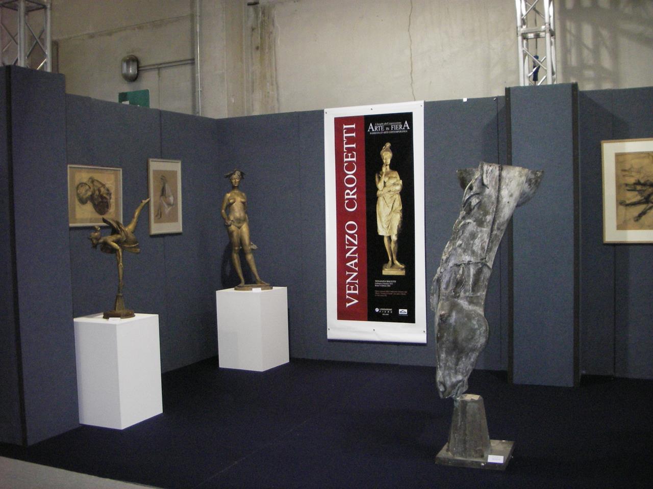 VENANZO CROCETTI AD ARTE IN FIERA