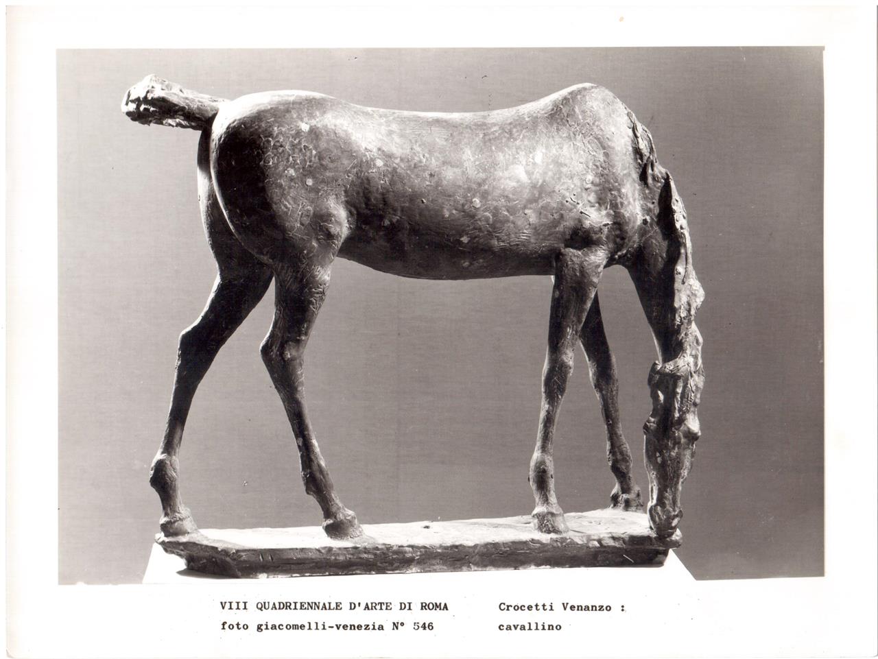 VIII QUADRIENNALE NAZIONALE D'ARTE