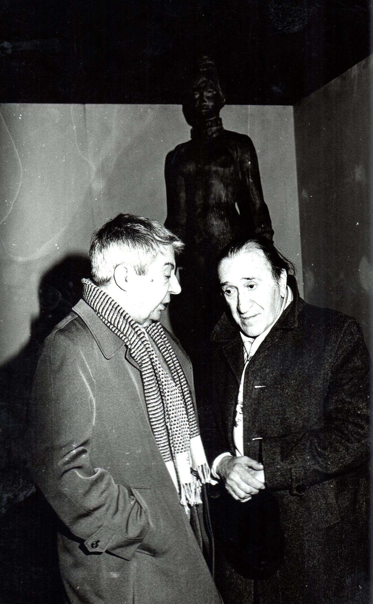 Crocetti e Fortunato Bellonzi