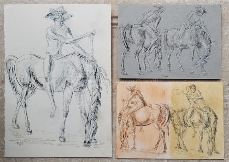 Studi per il Giovane cavaliere della pace