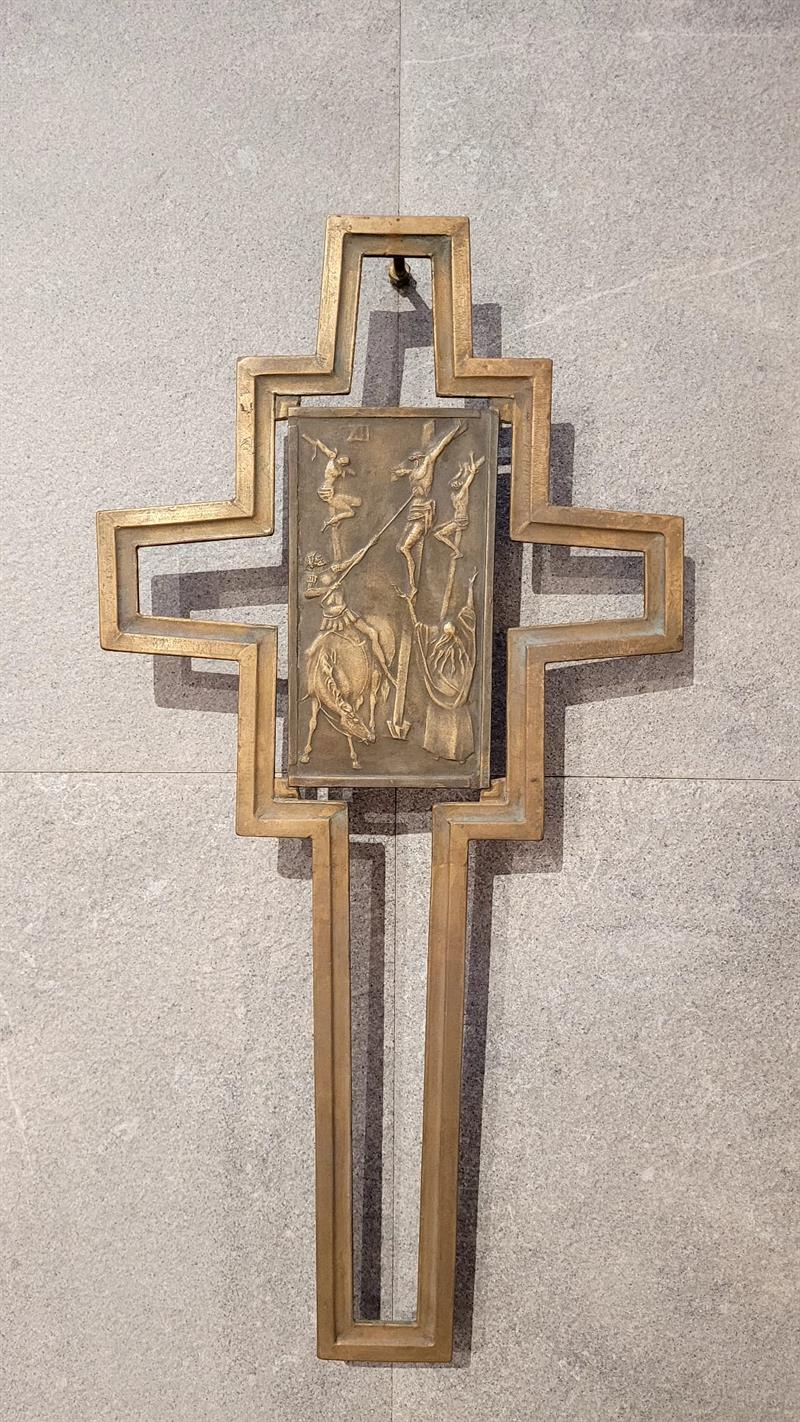 Croce dedicata a Venanzo Crocetti