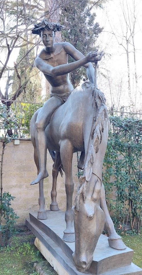 Giovane cavaliere della pace